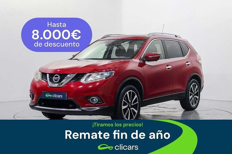 Rojo Usado 2015 Nissan X-Trail Tekna SUV | 13.290 € (Super precio) - Imagen 1/4