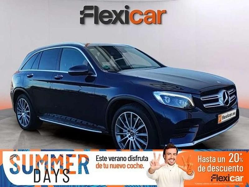 Azul Usado 2018 Mercedes GLC220 AMG line Plus SUV | 26.290 € - Imagen 1/1
