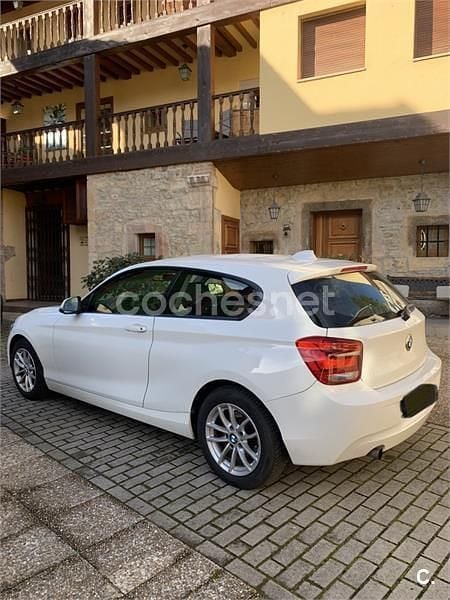 Usado BMW 120 Coupé 170 CV (125 kW) 2013 Blanco Coupe