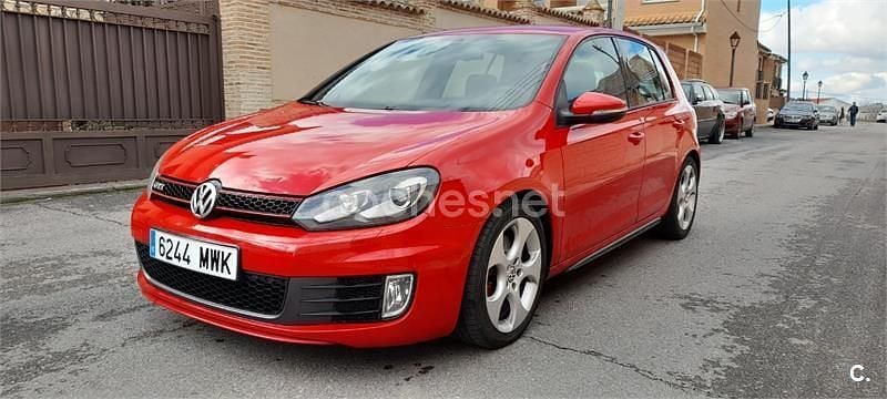 Rojo Usado 2010 VW Golf GTI Berlina | 11.450 € (Precio justo) - Imagen 1/4