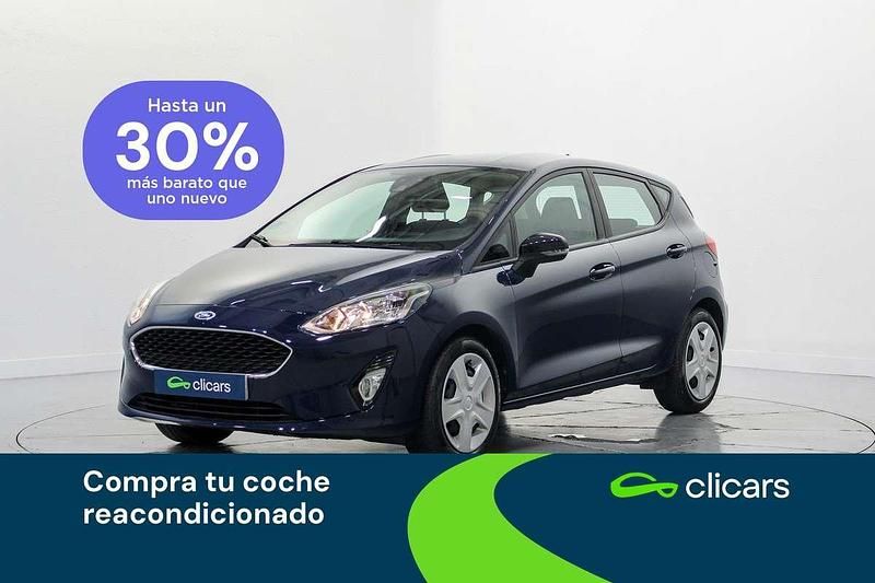 Azul Usado 2021 Ford Fiesta Trend Utilitario | 9990 € (Buen precio) - Imagen 1/4