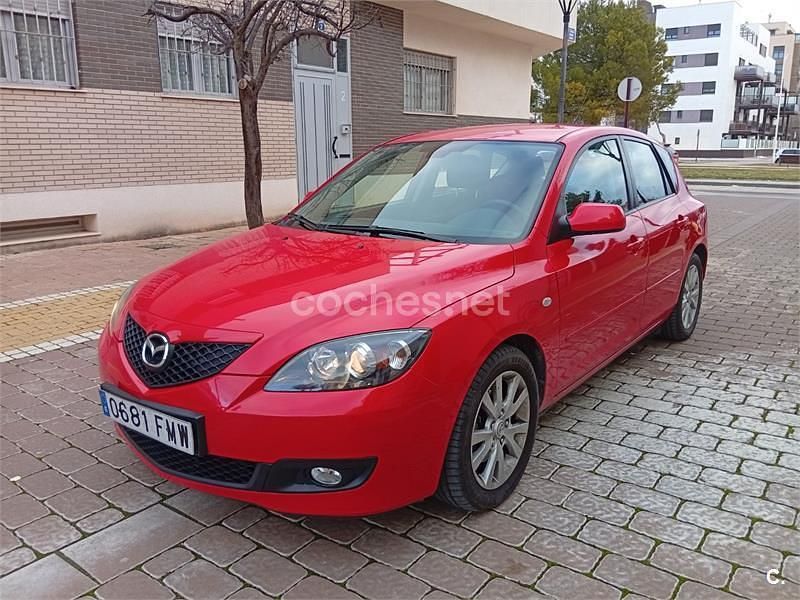 Usado Mazda 3 Active 105 CV (77 kW) 2007 Rojo Berlina