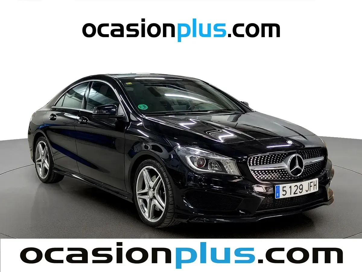 Usado Mercedes CLA250 AMG 211 CV (155 kW) 2015 Negro Coupe