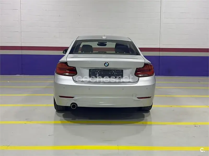 Usado BMW 218 Comfort Edition 150 CV (110 kW) 2018 Gris / plata Coupe
