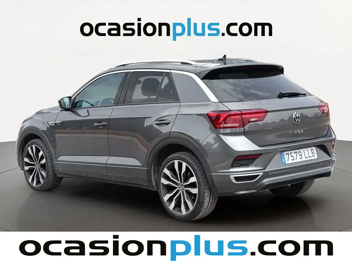 Usado VW T-Roc Sport 150 CV (110 kW) 2020 Gris SUV