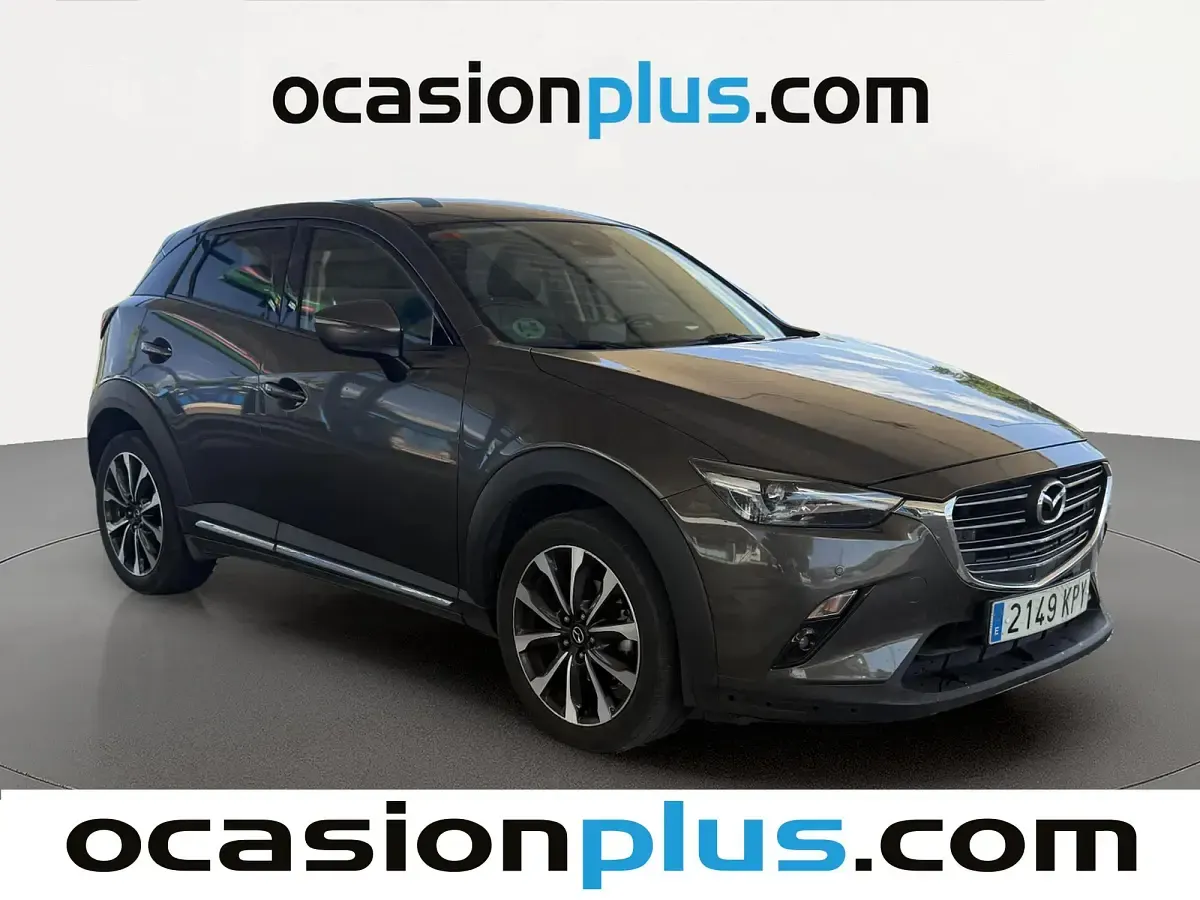 Usado Mazda CX-3 121 CV (88 kW) 2018 Gris SUV