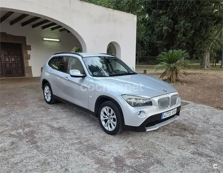Usado BMW X1 204 CV (150 kW) 2010 Gris / plata SUV