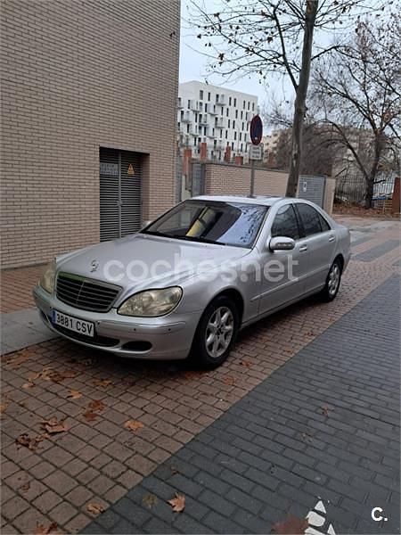 Usado Mercedes S400 250 CV (183 kW) 2004 Gris / plata Berlina