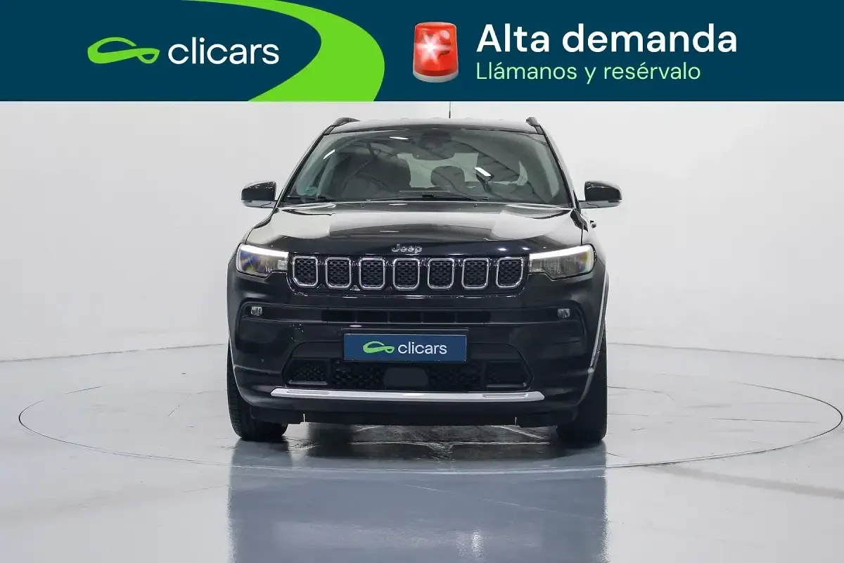 Usado Jeep Compass Limited 150 CV (110 kW) 2021 Negro SUV