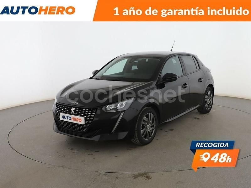Negro Usado 2021 Peugeot 208 Active Utilitario | 12.099 € (Precio justo) - Imagen 1/3