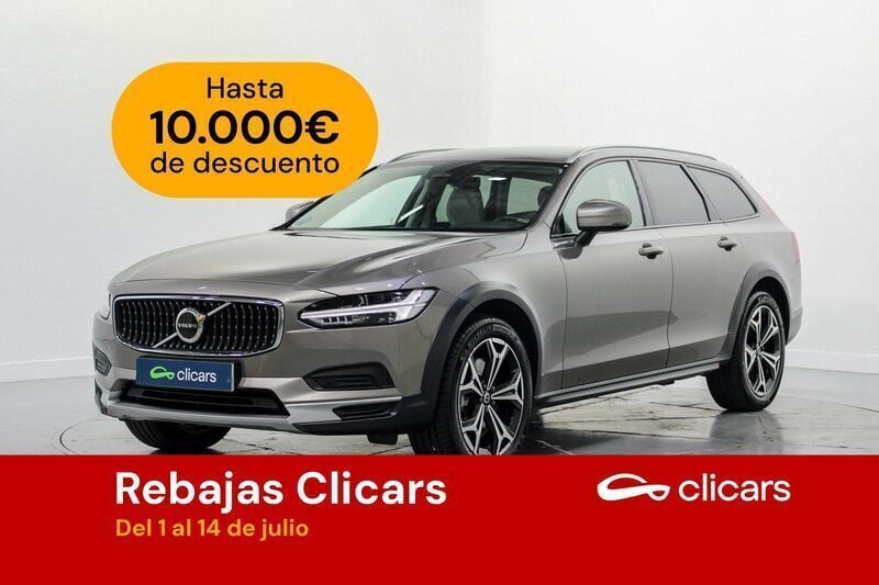 Gris / plata Usado 2021 Volvo V90 CC Pro Familiar | 34.490 € (Precio justo) - Imagen 1/4