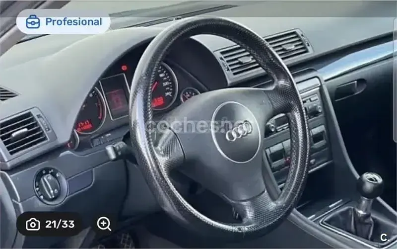 Usado Audi A4 Sport 150 CV (110 kW) 2004 Gris / plata Familiar