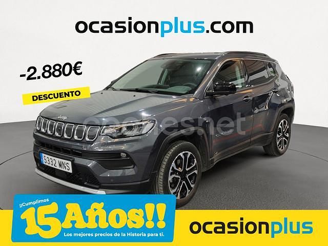 Gris Usado 2024 Jeep Compass Limited SUV | 31.690 € - Imagen 1/4