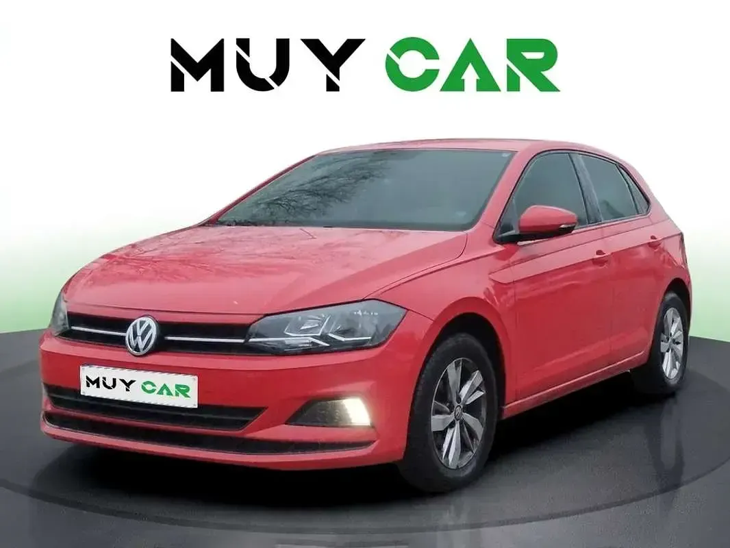 Usado VW Polo Advance 80 CV (58 kW) 2021 Rojo Utilitario