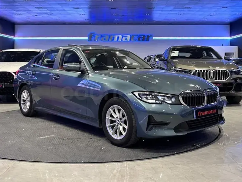 Usado BMW 318 150 CV (110 kW) 2021 Azul Berlina