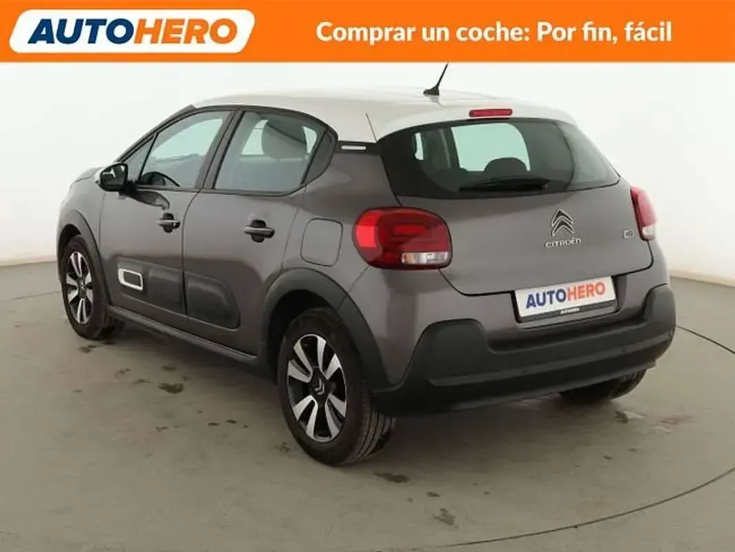 Usado Citroën C3 PureTech 82 CV (60 kW) 2022 Gris Utilitario