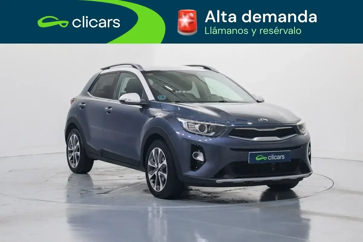 Usado Kia Stonic 100 CV (73 kW) 2019 Azul SUV