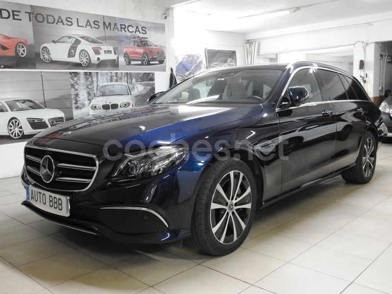 Azul Usado 2020 Mercedes E300 Familiar | 36.499 € (Precio justo) - Imagen 1/4