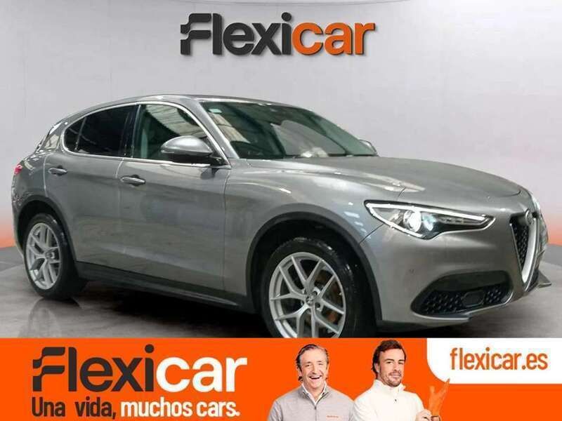 Gris Usado 2017 Alfa Romeo Stelvio SUV | 23.580 € (Super precio) - Imagen 1/4