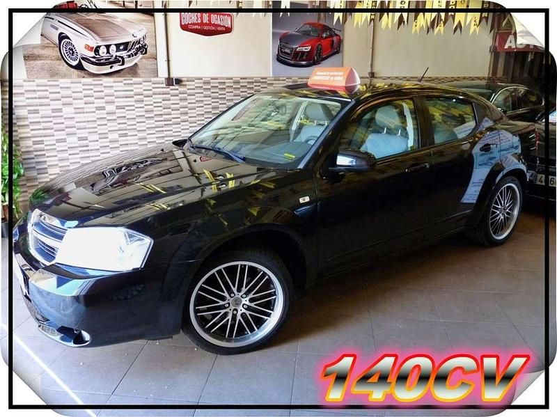 Usado Dodge Avenger SXT 140 CV (102 kW) 2009 Negro Berlina