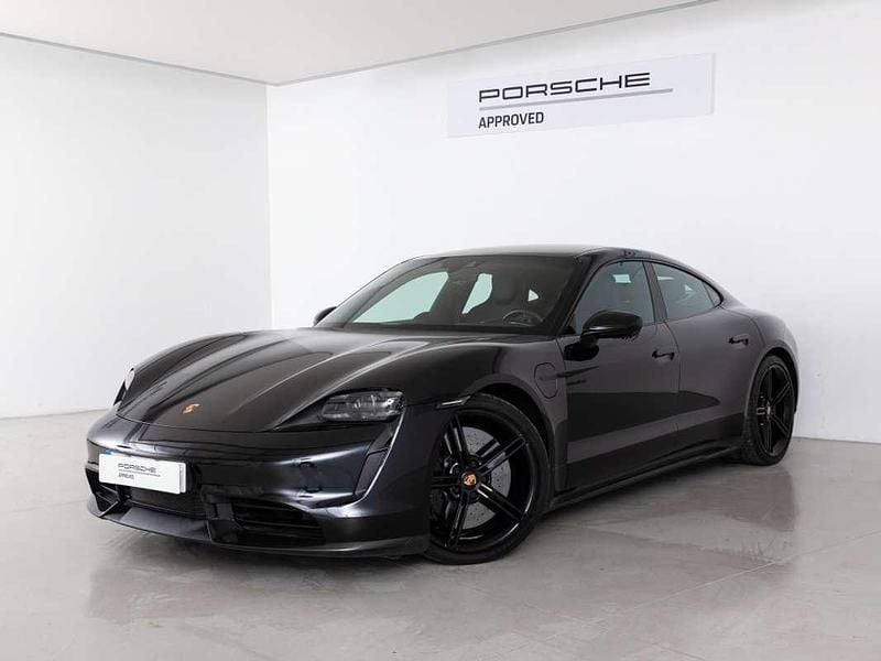 Usado Porsche Taycan Turbo S 559 kW (761 CV) 2022 Negro Berlina