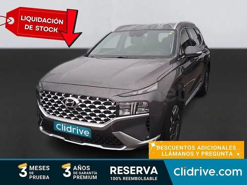 Usado Hyundai Santa Fe 230 CV (169 kW) 2021 Gris / plata SUV