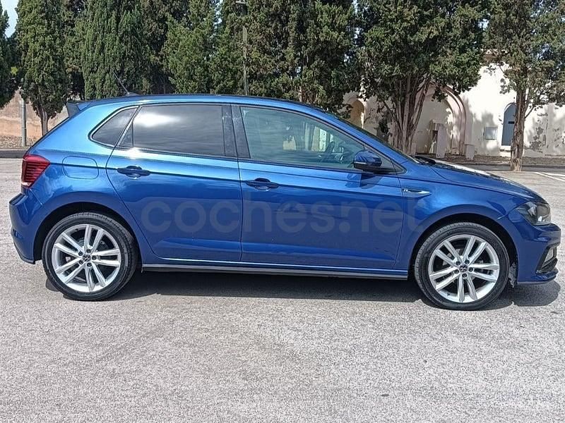 Usado VW Polo R-line 95 CV (69 kW) 2021 Azul Utilitario