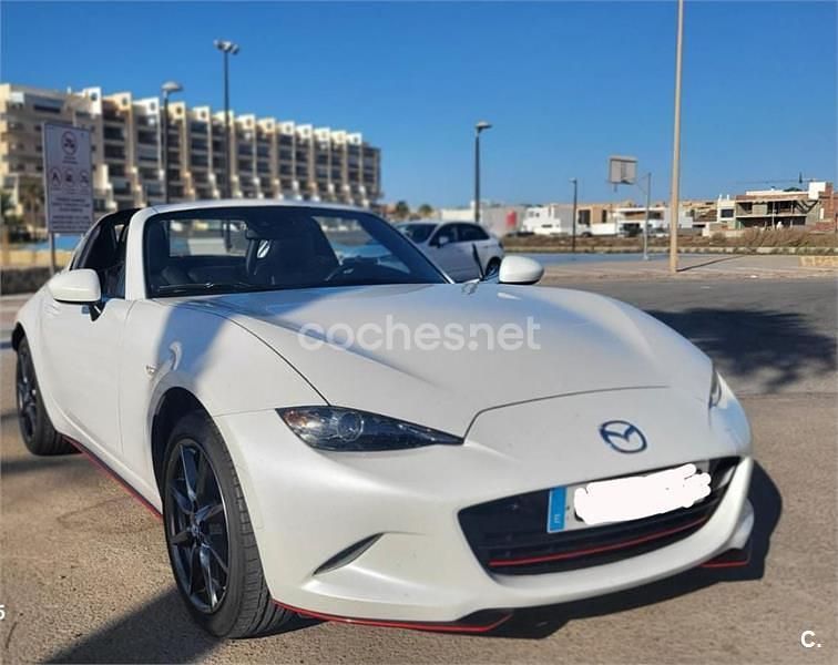 Blanco Usado 2018 Mazda MX5 Descapotable | 25.000 € (Precio justo) - Imagen 1/4