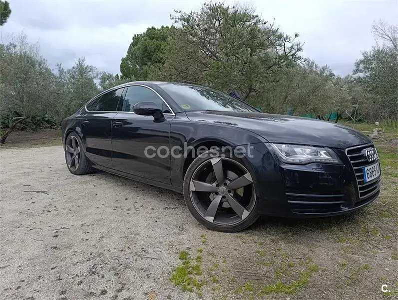Usado Audi A7 Sportback 204 CV (150 kW) 2012 Negro Utilitario