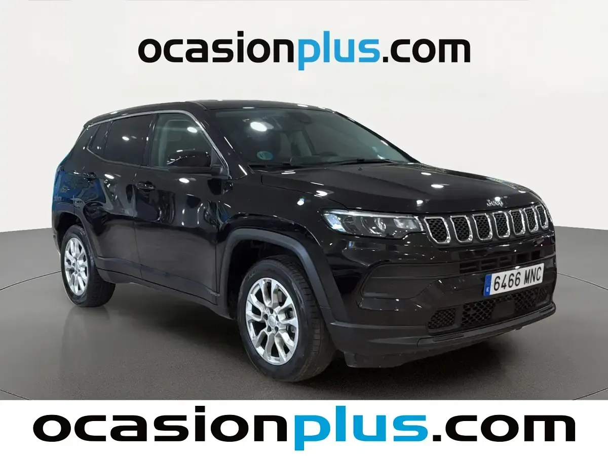 Usado Jeep Compass Longitude 130 CV (95 kW) 2024 Negro SUV