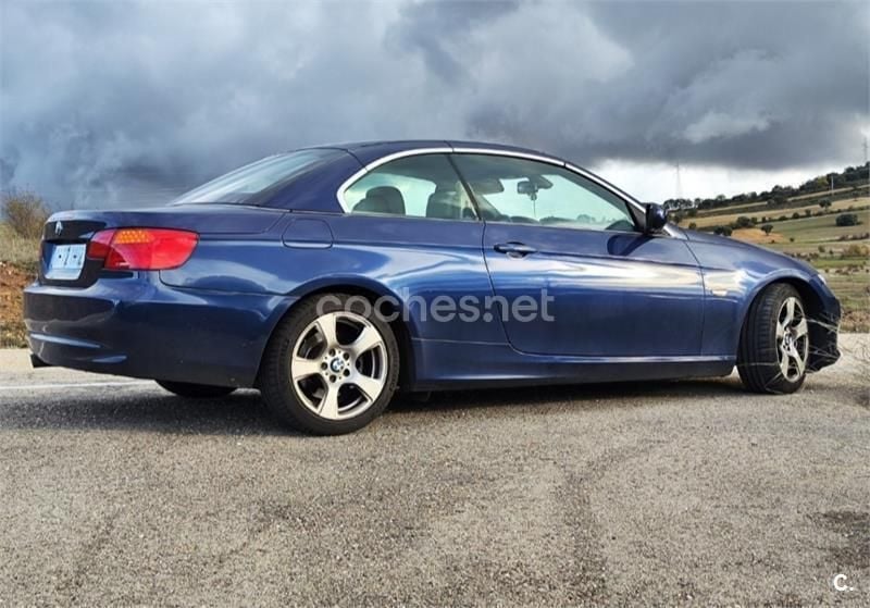 Azul Usado 2012 BMW 320 Cabriolet Descapotable | 15.000 € (Precio justo) - Imagen 1/4