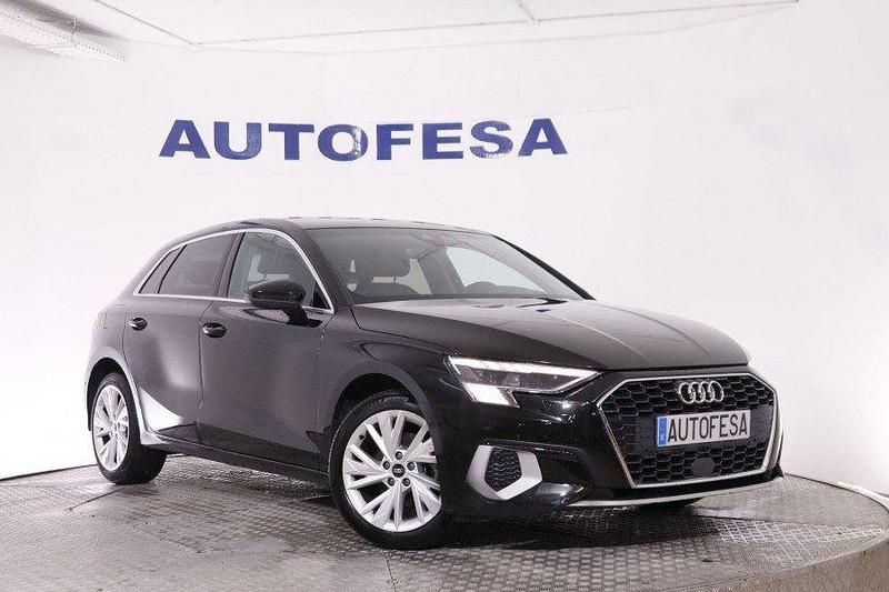 Usado Audi A3 Sportback 150 CV (110 kW) 2021 Negro Utilitario