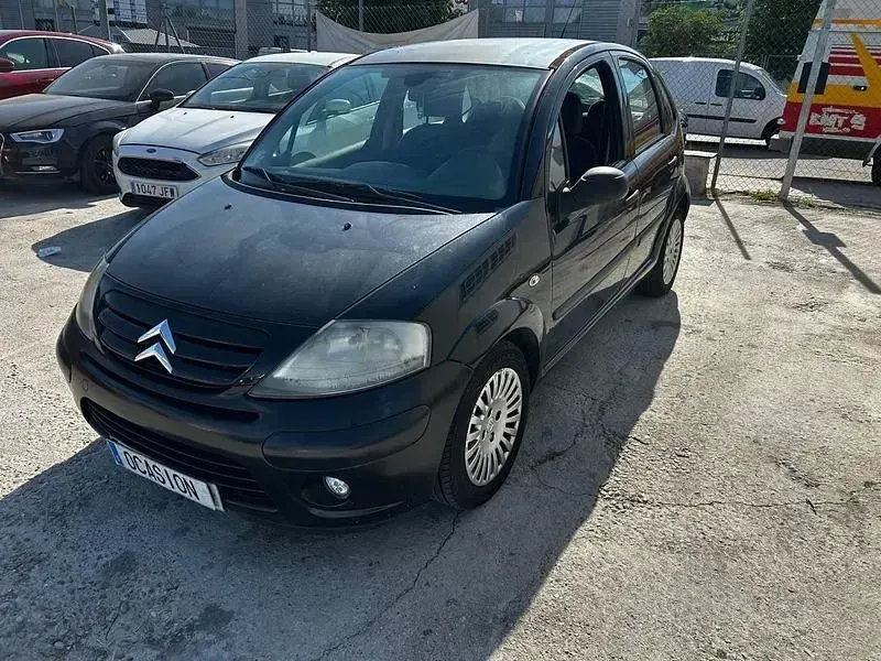 Usado Citroën C3 70 CV (51 kW) 2008 Negro Berlina