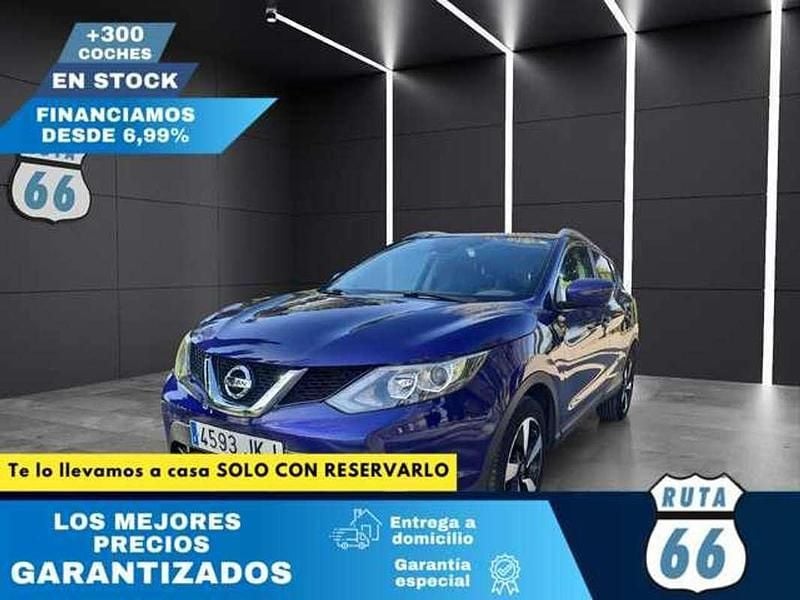 Azul Usado 2015 Nissan Qashqai N-Connecta SUV | 11.990 € (Precio justo) - Imagen 1/4