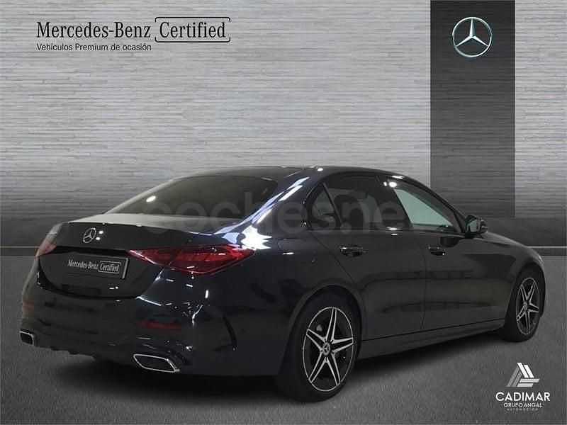Usado Mercedes C300e AMG line 313 CV (230 kW) 2024 Gris grafito Berlina