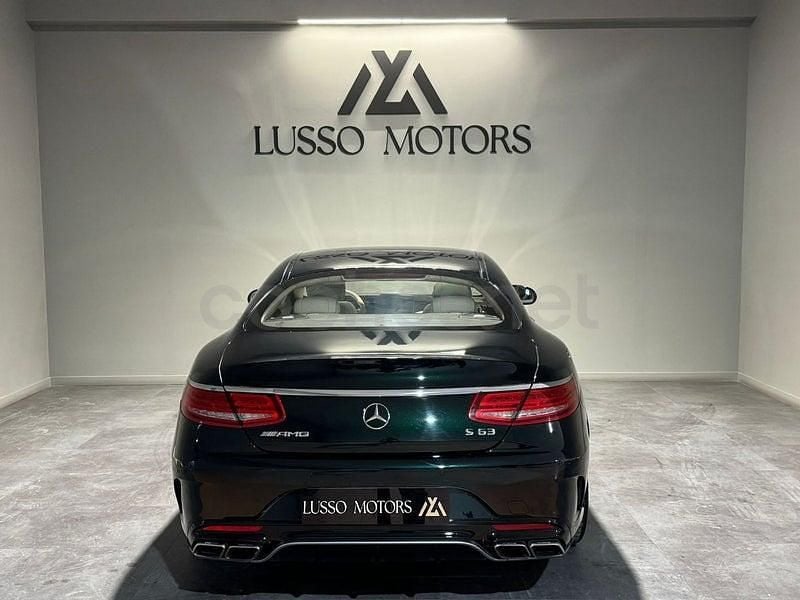Usado Mercedes S63 AMG 585 CV (430 kW) 2016 Verde Coupe