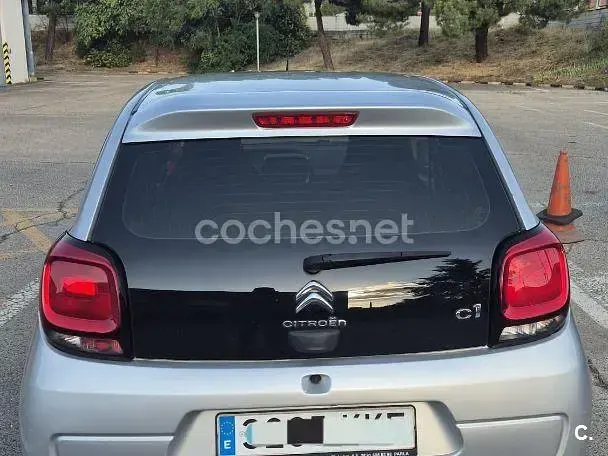 Usado Citroën C1 PureTech 82 CV (60 kW) 2018 Gris / plata Utilitario