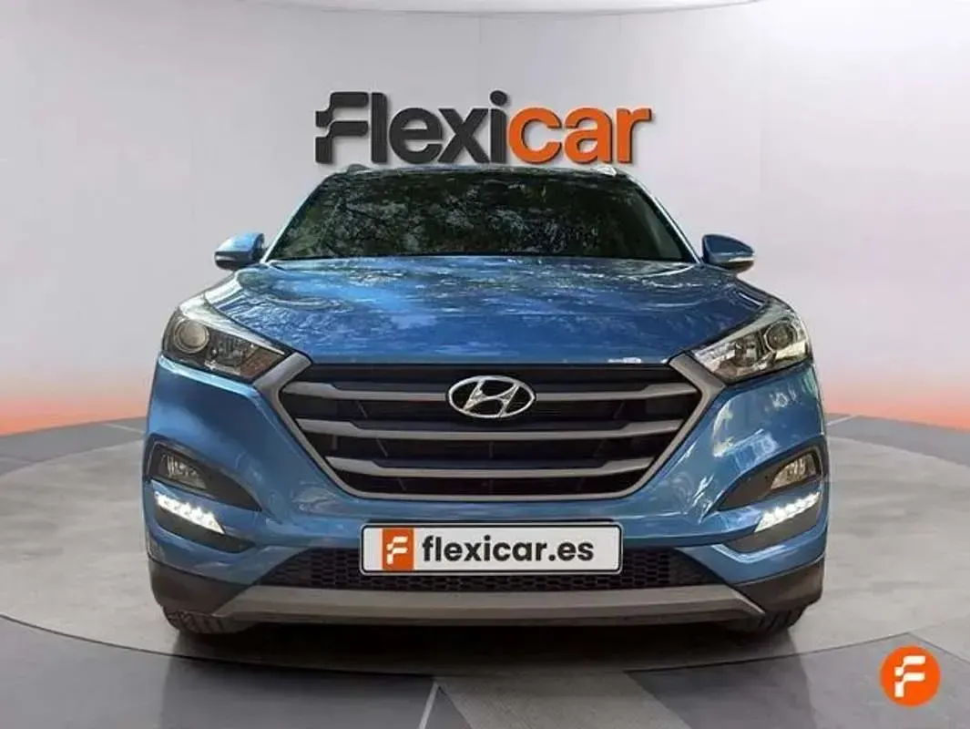 Usado Hyundai Tucson 132 CV (97 kW) 2018 Azul SUV