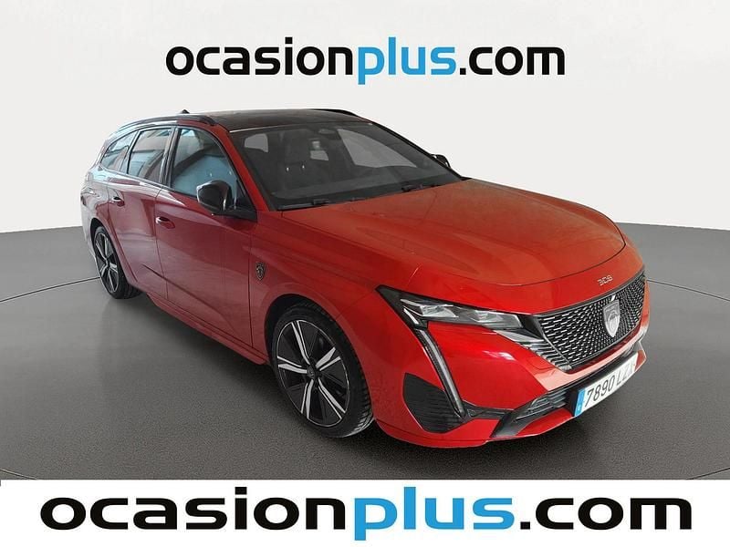 Usado Peugeot 308 SW GT 131 CV (96 kW) 2022 Rojo Familiar