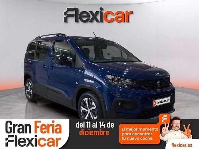 Azul Usado 2022 Peugeot Rifter GT Monovolumen | 20.990 € (Precio justo) - Imagen 1/4