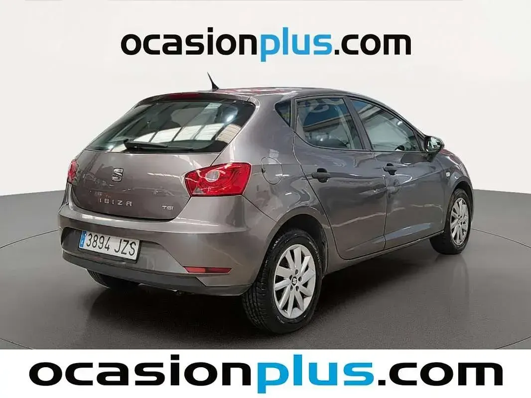 Usado Seat Ibiza Reference 90 CV (66 kW) 2017 Gris Utilitario