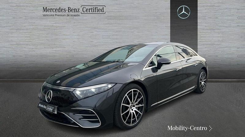 Usado Mercedes EQS450+ AMG line 264 kW (360 CV) 2023 Verde Berlina