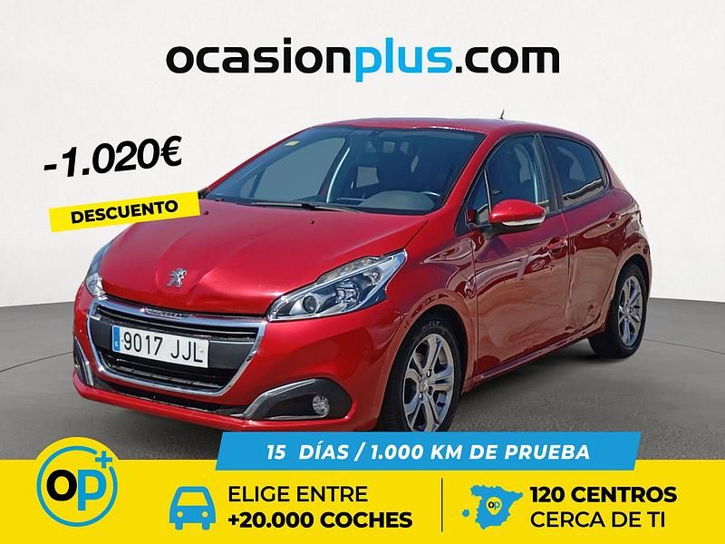 Rojo Usado 2015 Peugeot 208 Active Utilitario | 7770 € (Precio justo) - Imagen 1/4