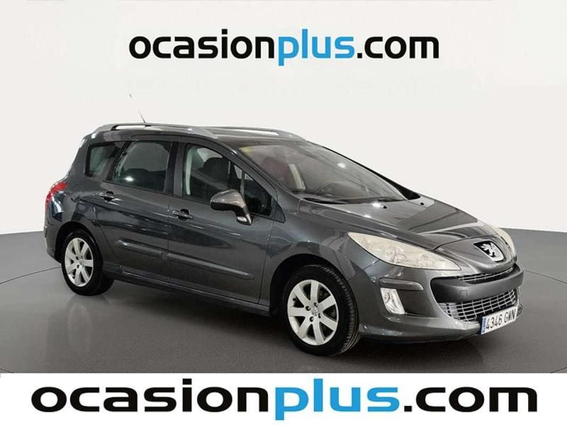Usado Peugeot 308 SW Sport 120 CV (88 kW) 2009 Gris Familiar