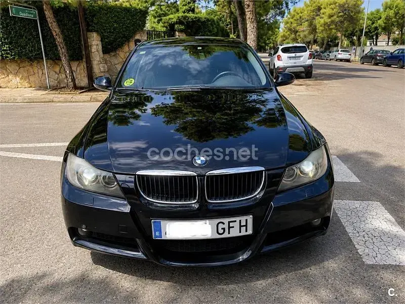 Usado BMW 320 Sport Line 163 CV (119 kW) 2008 Negro Berlina