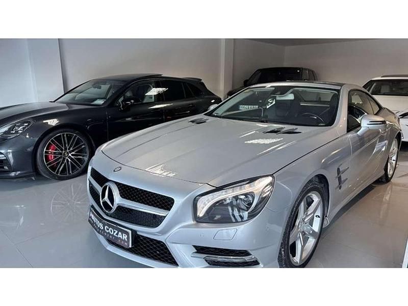 Usado Mercedes SL500 435 CV (319 kW) 2014 Gris Descapotable