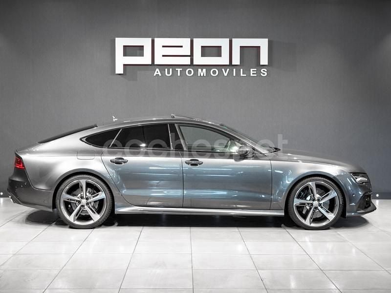 Usado Audi RS7 Sportback 560 CV (411 kW) 2014 Gris Utilitario