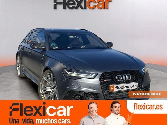 Usado Audi RS6 605 CV (444 kW) 2017 Gris / plata Familiar