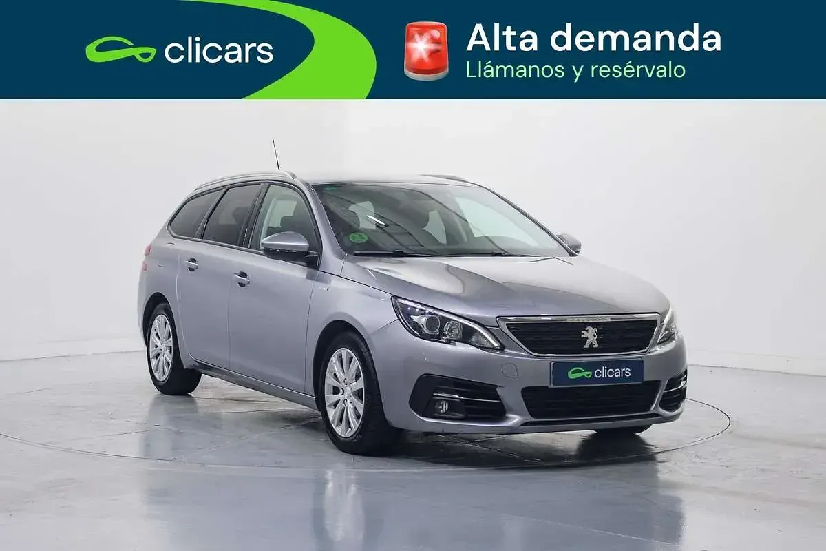 Usado Peugeot 308 SW Style 131 CV (96 kW) 2018 Gris Familiar