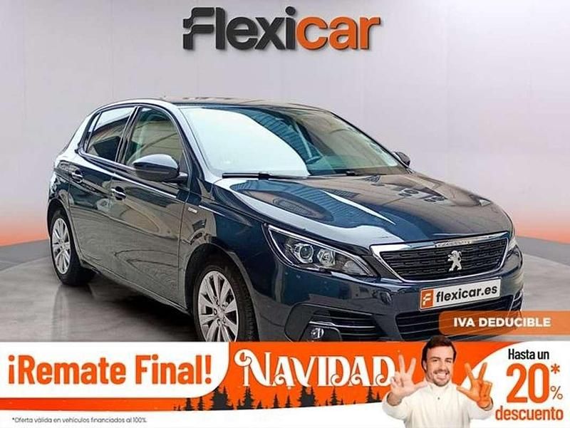 Azul Usado 2018 Peugeot 308 Style Utilitario | 8990 € (Precio justo) - Imagen 1/4